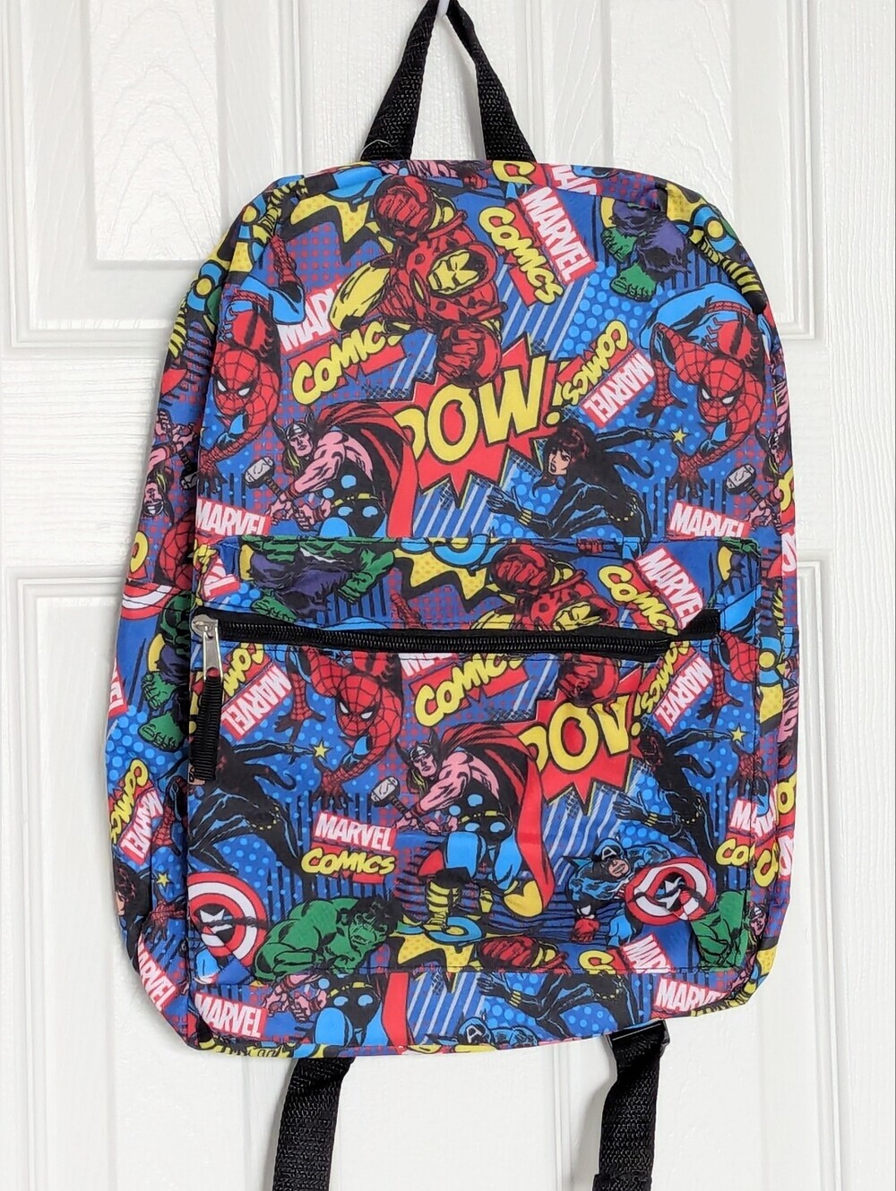 NWT Marvel Comics Kids' 16" Superheroes Backpack/Knapsack w/Adjustable Straps